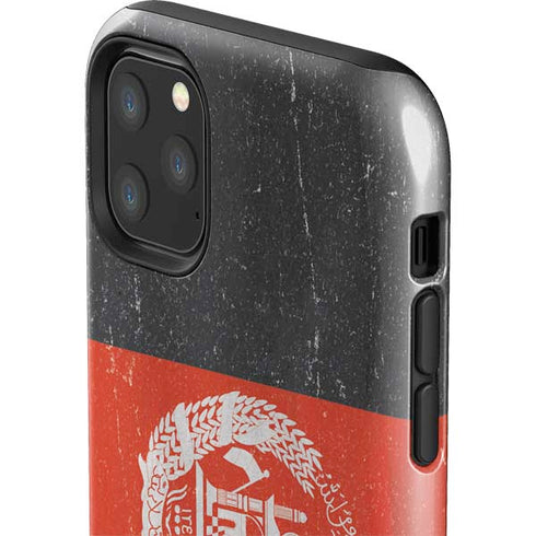 Afghanistan Flag Distressed iPhone 11 Pro Max Impact Case